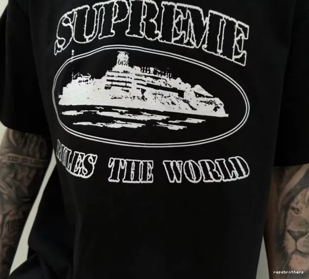 TEE Island THE RULE XL WORLD L CORTEIZ Printed TEE Short Sleeve M Black S Devil's FW23 0719